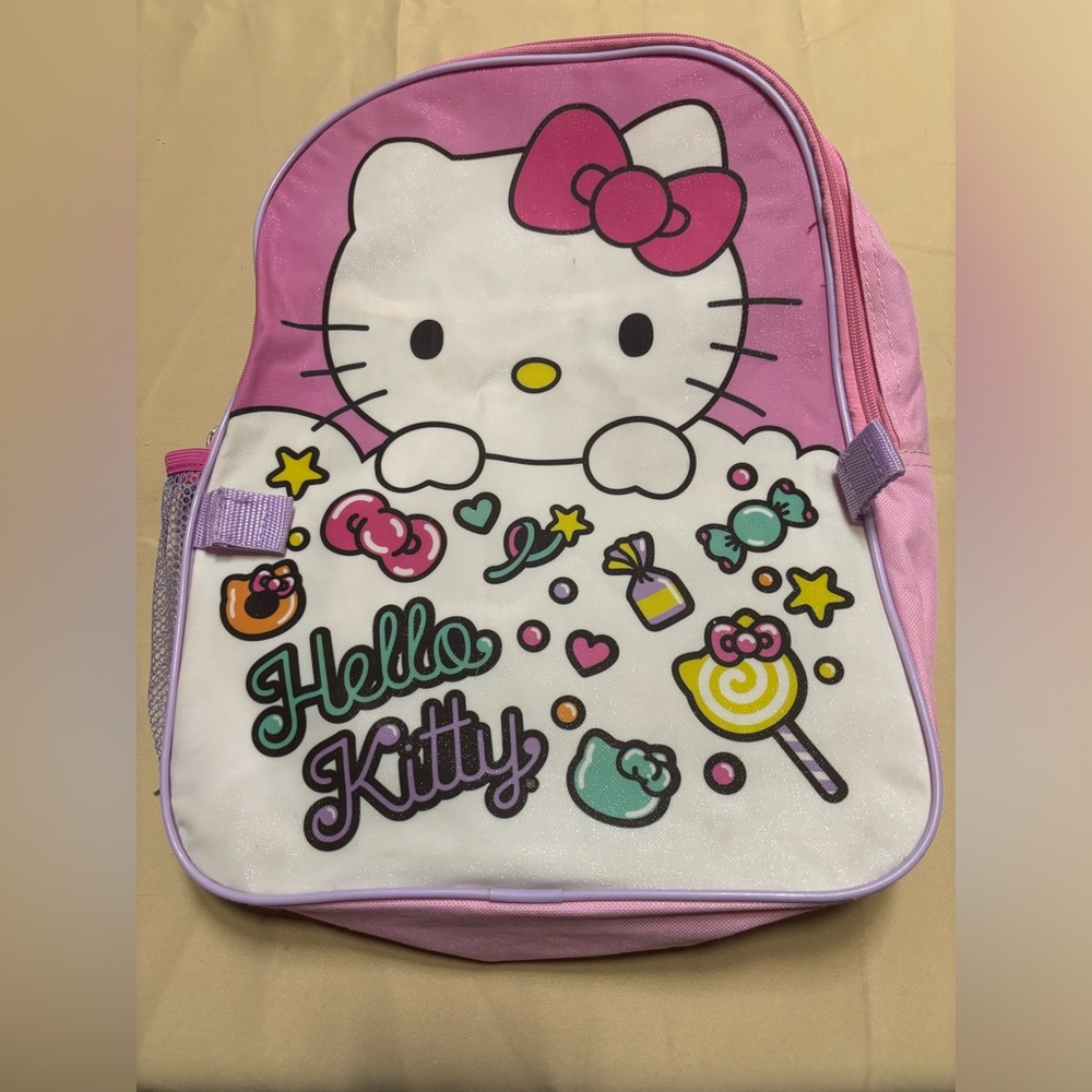 Hello Kitty Pink and White Kids‎ Backpack